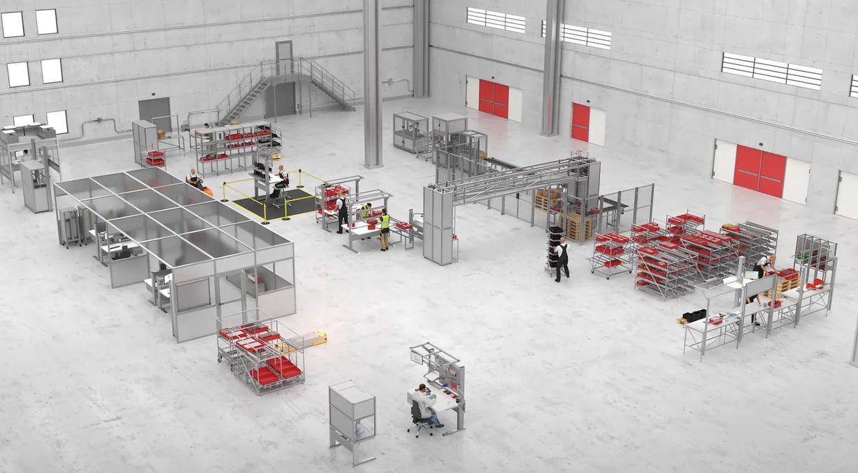 Modular systems for industrial applications